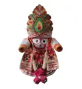 Clothes, Crowns and Garlands for Jagannatha, Baladeva and Subhadra Deities