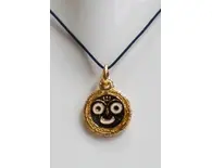 Jagannatha Pendant with Black Thread