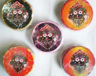 Jagannatha Stickers 50 Pack