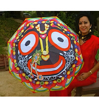 Jagannatha Umbrella -- Classic Pop-Up Stick