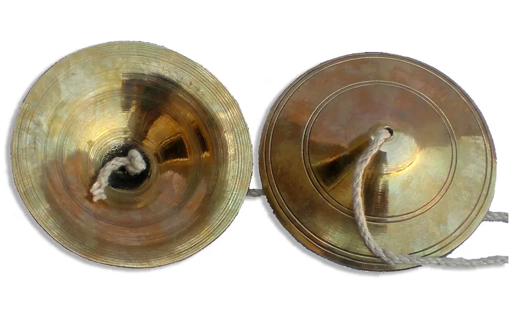 Bell Metal Kartals (compact size - 2.5\") - Hand Cymbals