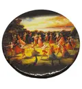 Krishna Decoration Magnets -- Radha, Krishna, Gaura Nitai, Prabhupada etc. (5-pack)