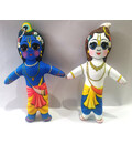 Krishna-Balaram Dolls -- Childrens Stuffed Toy