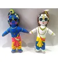 Krishna-Balaram Dolls -- Childrens Stuffed Toy