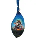 Krishna and Cow - Digitally Printed Bead-Bag [3 sides and strap] Standard Size