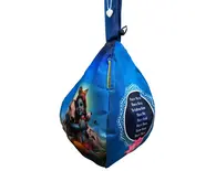 Krishna and Cow - Digitally Printed Bead-Bag [3 sides and strap] Standard Size