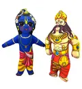 Krishna-Kamsa Dolls -- Childrens Stuffed Toy