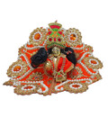 Laddu Gopal Dress Colorful Pearls and Gems