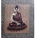 Lord Buddha Backdrop Cotton Print (220x210 cm)