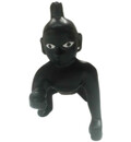 Laddu Gopal Brass Deity with Black Finish 4\"