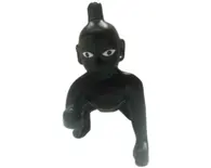 Laddu Gopal Brass Deity with Black Finish 4"