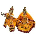 Marble Radha Krishna Deities (11\")