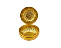 Multipurpose Golden Ornate Box