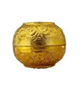 Multipurpose Golden Ornate Box