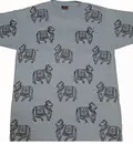 T-Shirt: All Over Cow Hand Print