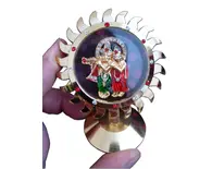 Radha Krishna in Chakra Stand