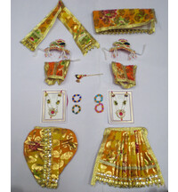 Radha Krishna Clothes & Jewelry (including Krishna's Flute)