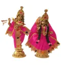 Radha Krishna Dress with Kerry and Gems Work