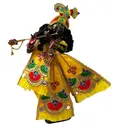 Marble Radha Krishna Deities (11\") - Black Krsihna