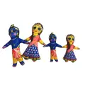 Radha-Krishna Dolls -- Small Size -- Childrens Stuffed Toy