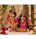 Simple Night Dress for Radha Krishna Deities