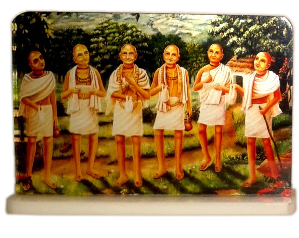 Acrylic Stand -- The Six Gosvamis of Vrindavan