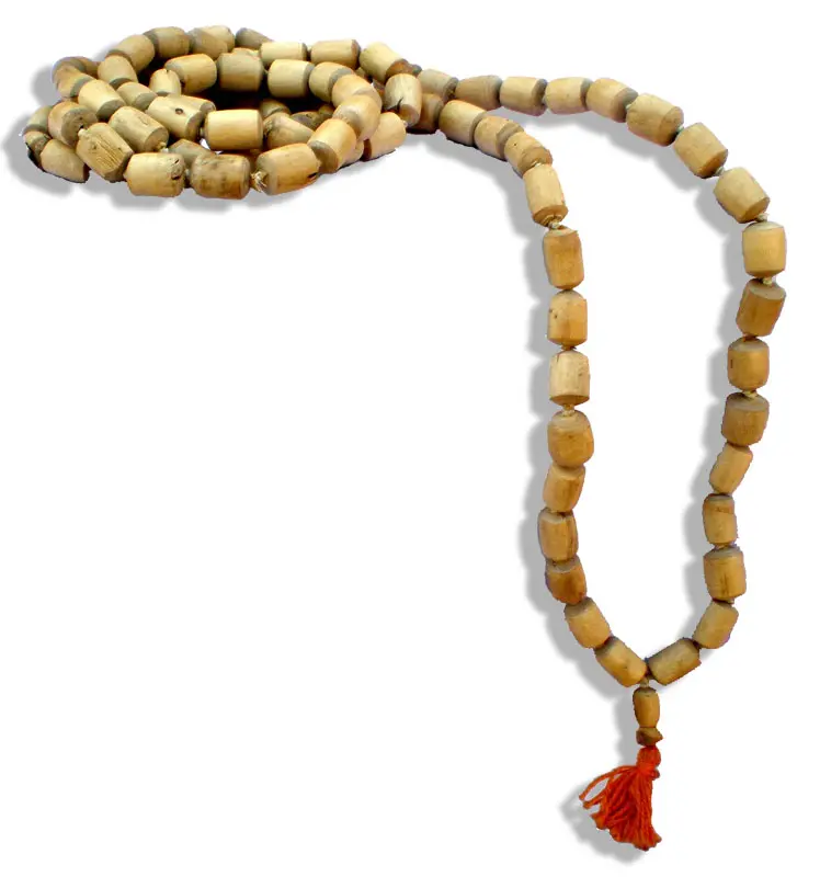 Round Tulsi Japa Beads