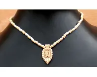 Radha Tulsi Pendant Necklace