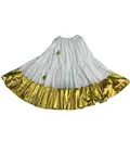 White Petticoat with Gold or Silver Border