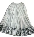 White Petticoat with Gold or Silver Border