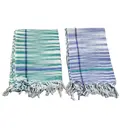 Gamcha, Heavy Khadi -- Traditional Indian Bathing Towel (195x90cm)