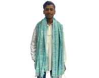 Gamcha, Heavy Khadi -- Traditional Indian Bathing Towel (195x90cm)