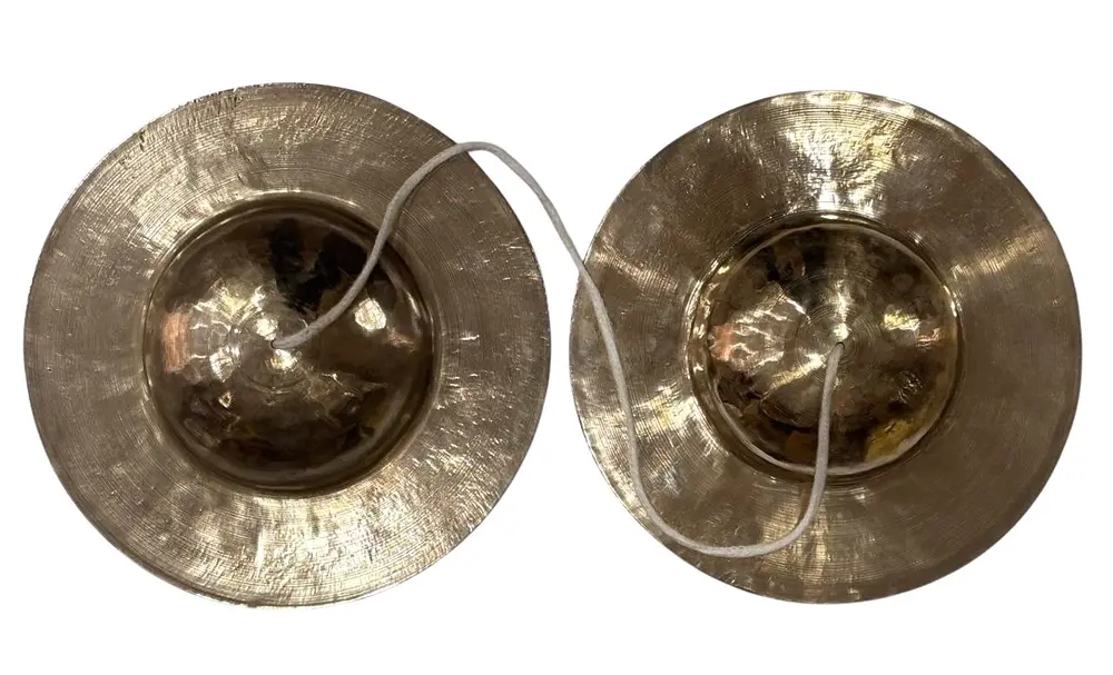 Whompers - Brass Hand Cymbals (Medium 7.2\" - 7.5\")