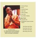 Why We Chant Hare Krishna -- Srila Prabhupada -- Audio CD