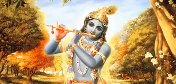 Krishna in Vrindavan