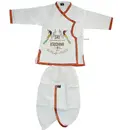 Boys Dhoti and Kurta Set with Embroidered Kurta