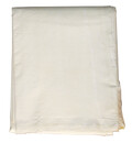 Silk / Cotton Dhoti -- No Borders -- Off White