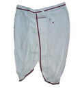 Dhoti White Ready-Made Trouser -- Plain Borders