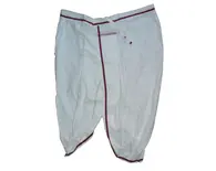 Dhoti White Ready-Made Trouser -- Plain Borders