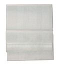 Sari, Cotton Printed -- Plain White with White Border