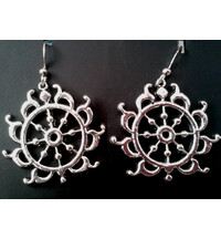 Earrings Sudarshan Chakra (Pair)