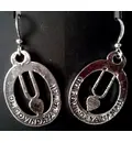 Earrings Tilak Om Govindaya Namah (Pair)