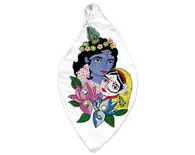 'Pearl' Embroidery Radha & Krishna Bead Bag