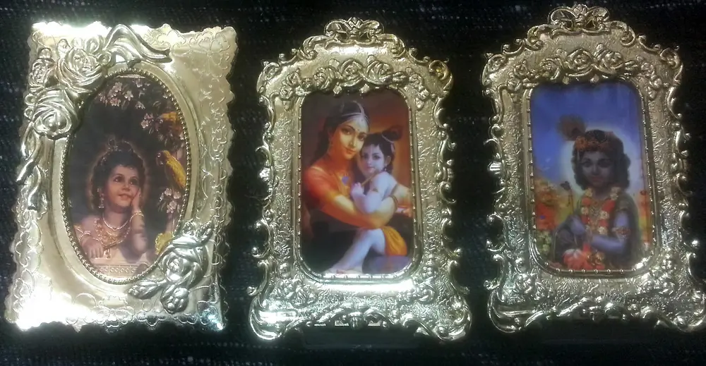 Large Krishna as the Butter Thief Magnet