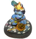 Laddu Gopal Polyresin Deity (3\" high)