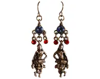 Mridanga Player Earrings