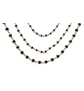 Silver Tulsi Necklace - Large Beads