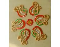 Rangoli Ready Made Moveable (packet of 6)