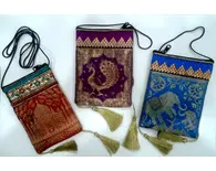 Zip Bag With Traditional Indian Designs (3.9" x 5.9")