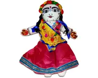 Childrens Stuffed Toy: Srimati Radharani Doll - 18" Inches